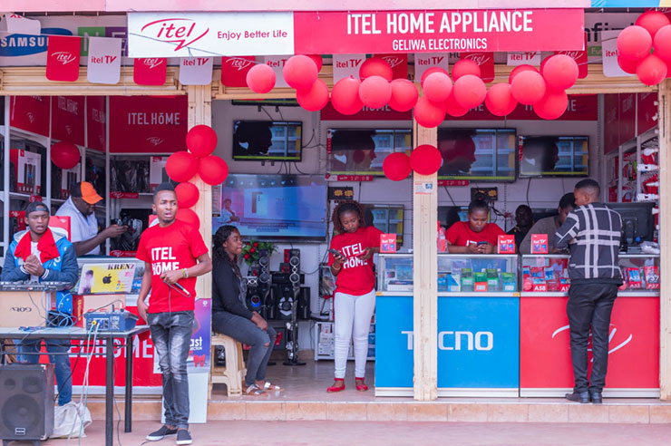 The First itel Home Store Grand Opening in Kenya